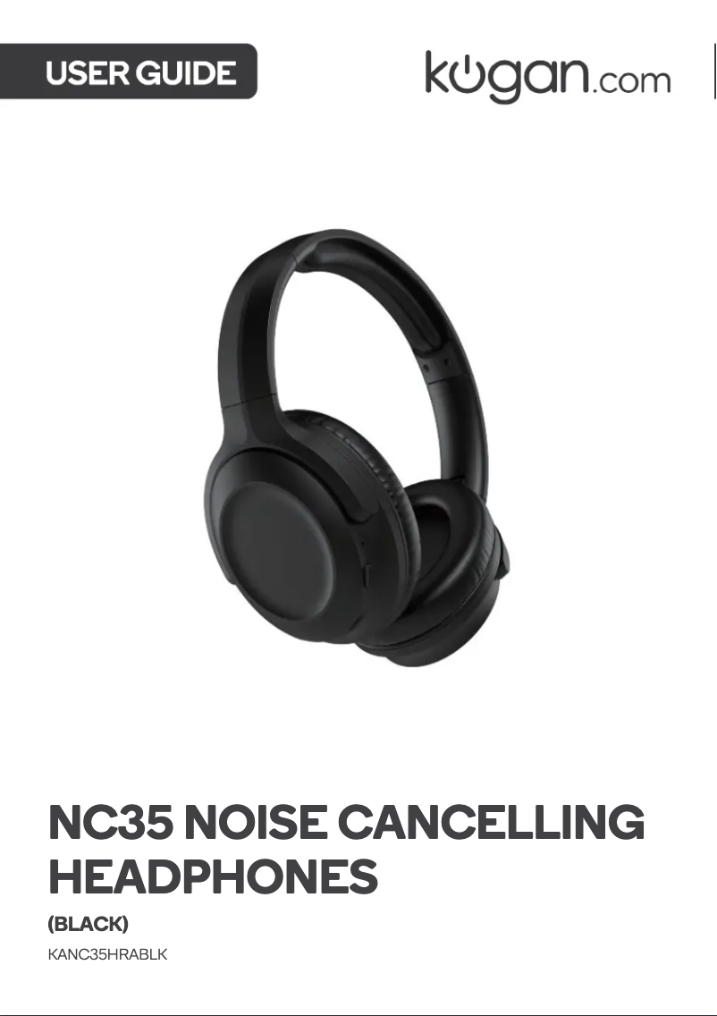 Image de la première page du manuel de l'appareil KANC35HRABLK