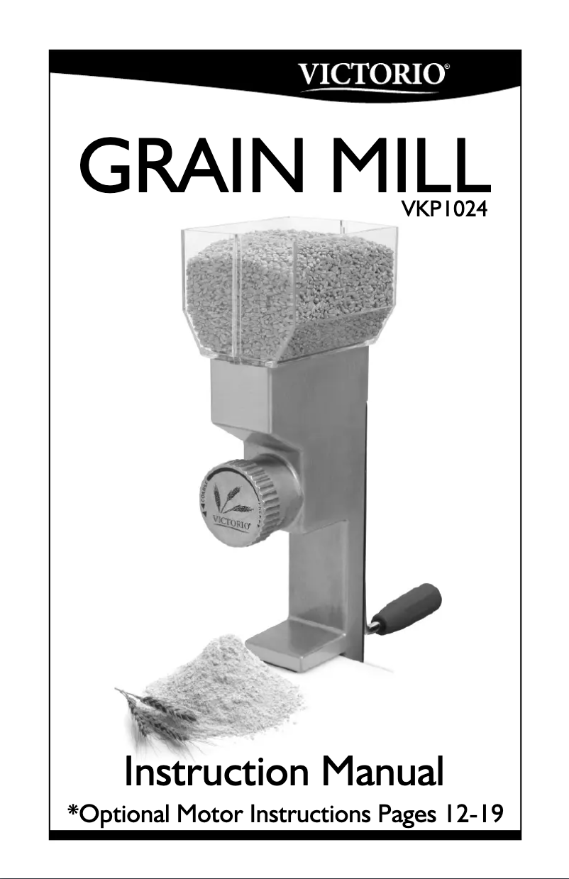 Page 1 de la notice Manuel utilisateur Victorio VKP1024