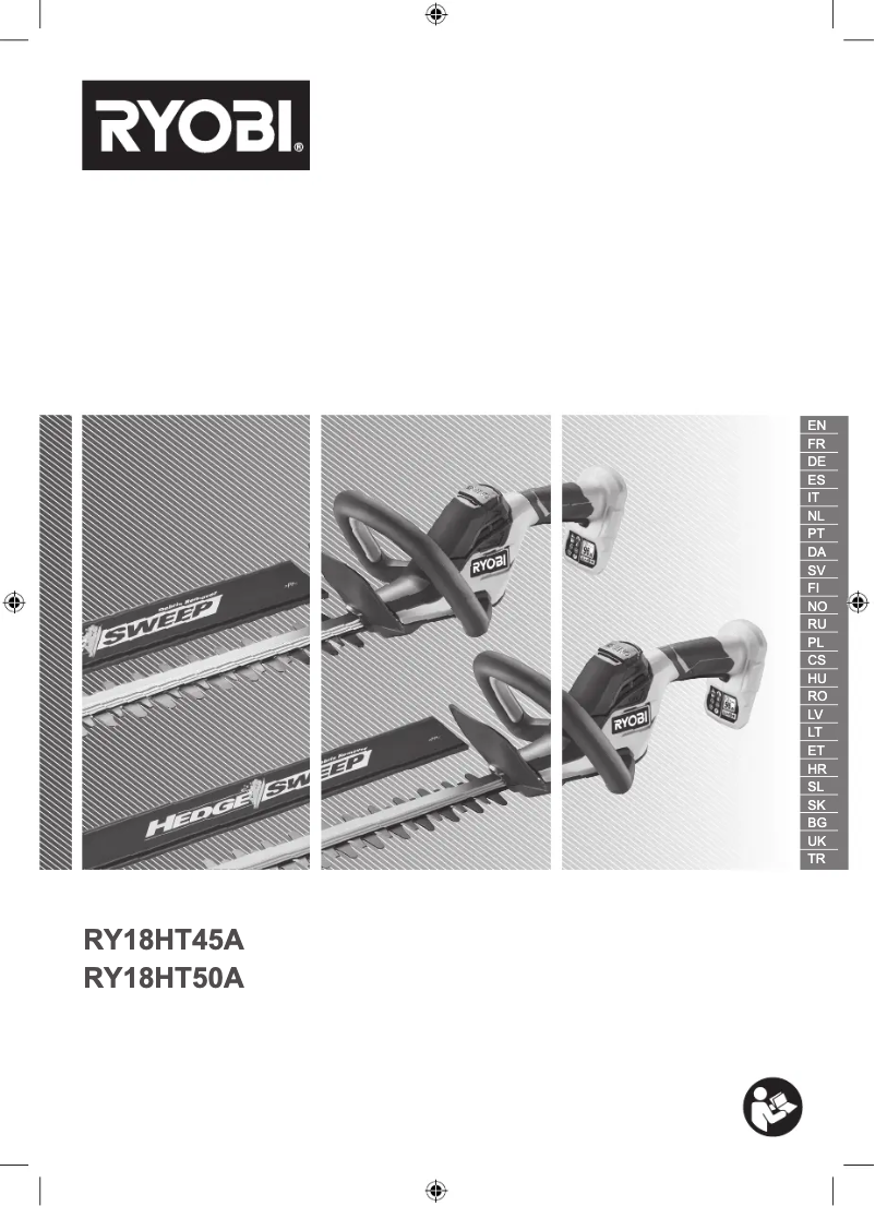 Page n°1 - Manuel utilisateur RYOBI One+ RY18HT50A