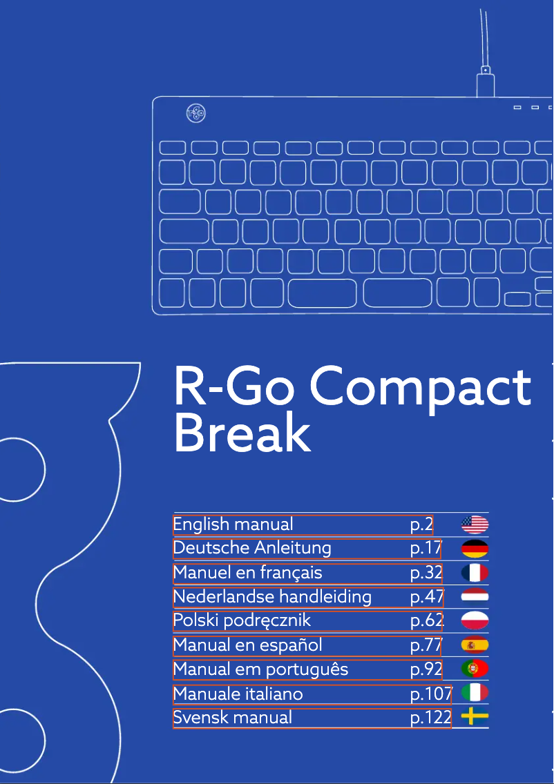 Page 1 de la notice Manuel utilisateur R-Go Tools Compact Break