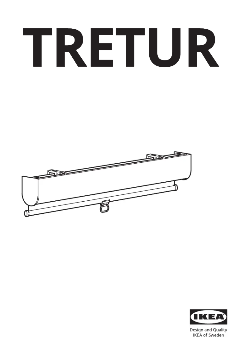 Page 1 de la notice Manuel utilisateur Ikea TRETUR 003.804.77