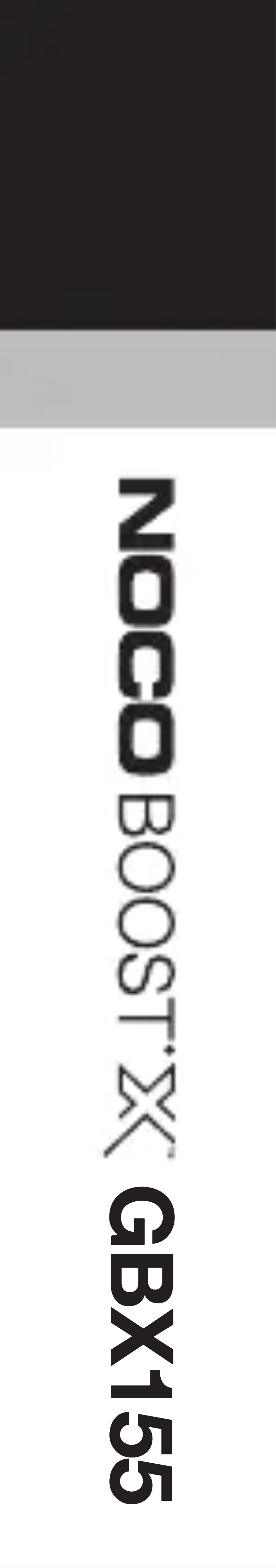 Page n°1 - Manuel utilisateur NOCO Boost X GBX155