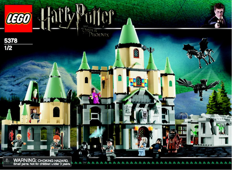 Image de la première page du manuel de l'appareil Harry Potter 5378