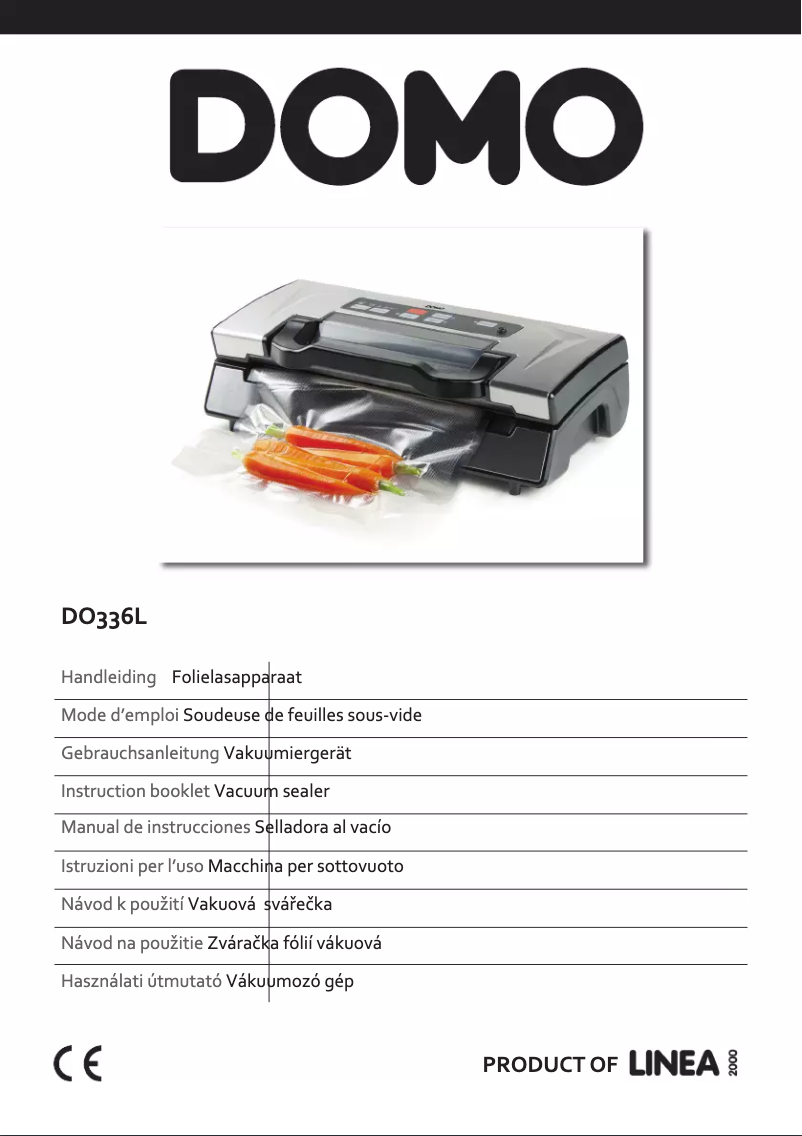 Page n°1 - Manuel utilisateur Domo DO336L