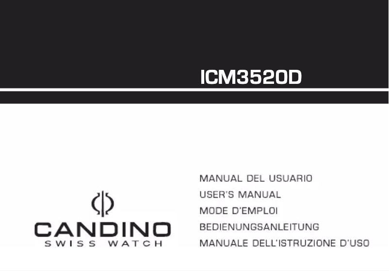 Page n°1 - Manuel utilisateur Candino Sport Elegance C4505