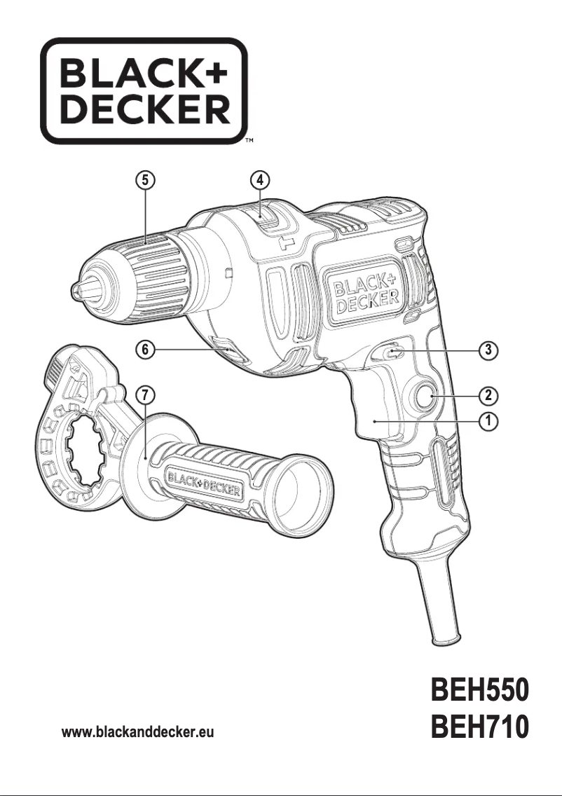 Image de la première page du manuel de l'appareil BEH710