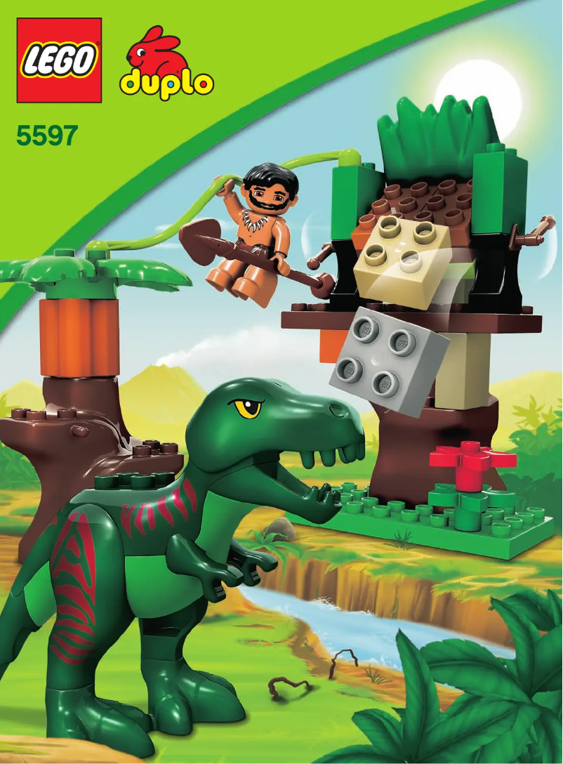 Page 1 de la notice Manuel utilisateur Lego Dino Trap