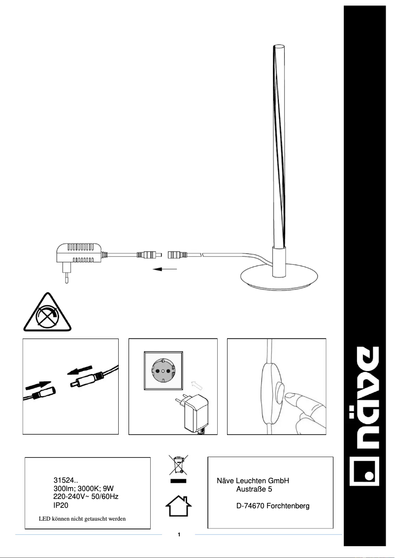 Image de la première page du manuel de l'appareil Twist