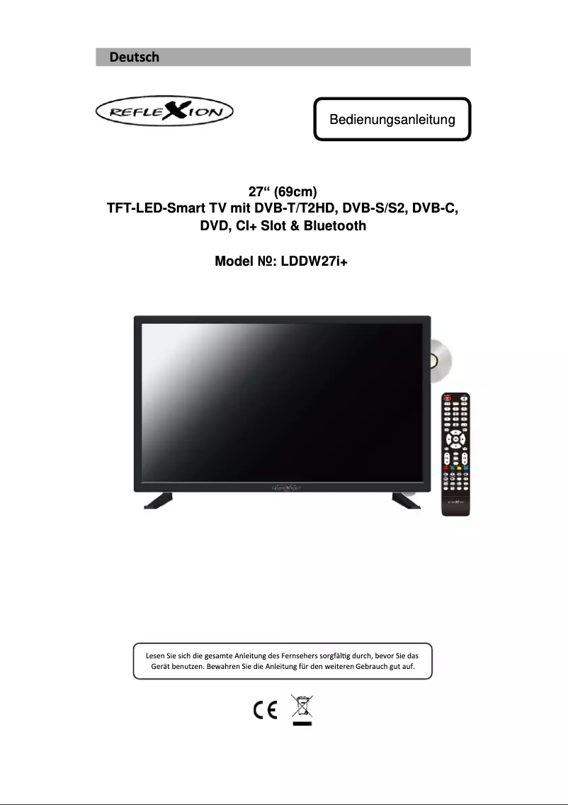 Imagen de la primera página del manual del dispositivo LDDW27I+