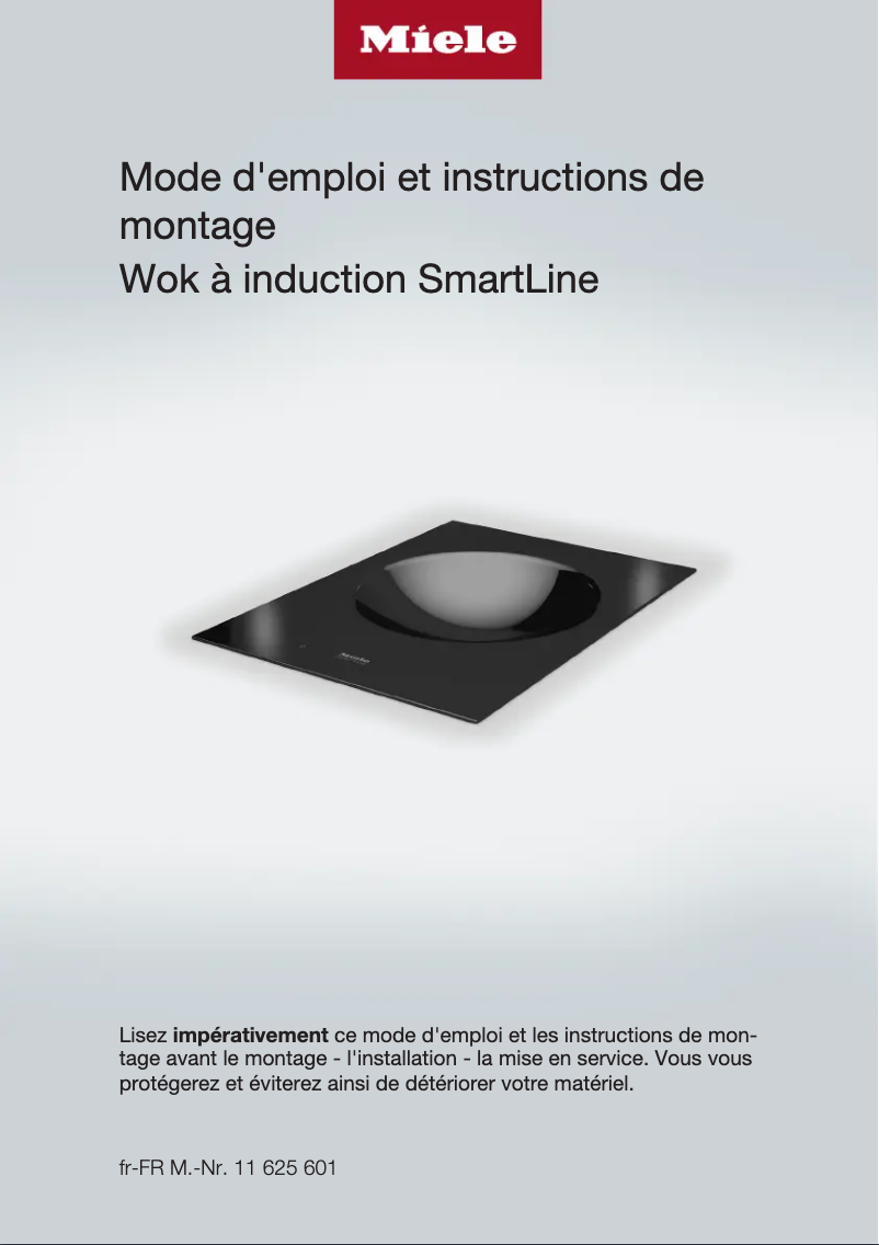 Página 1 del manual Manual de usuario Miele SmartLine CS 7641 FL