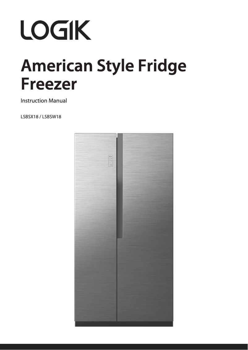 Page 1 de la notice Manuel utilisateur Logik LSBSX18