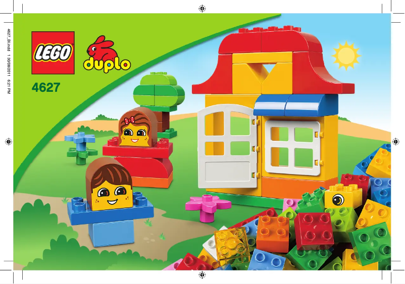 Page n°1 - Manuel utilisateur Lego Duplo 4627