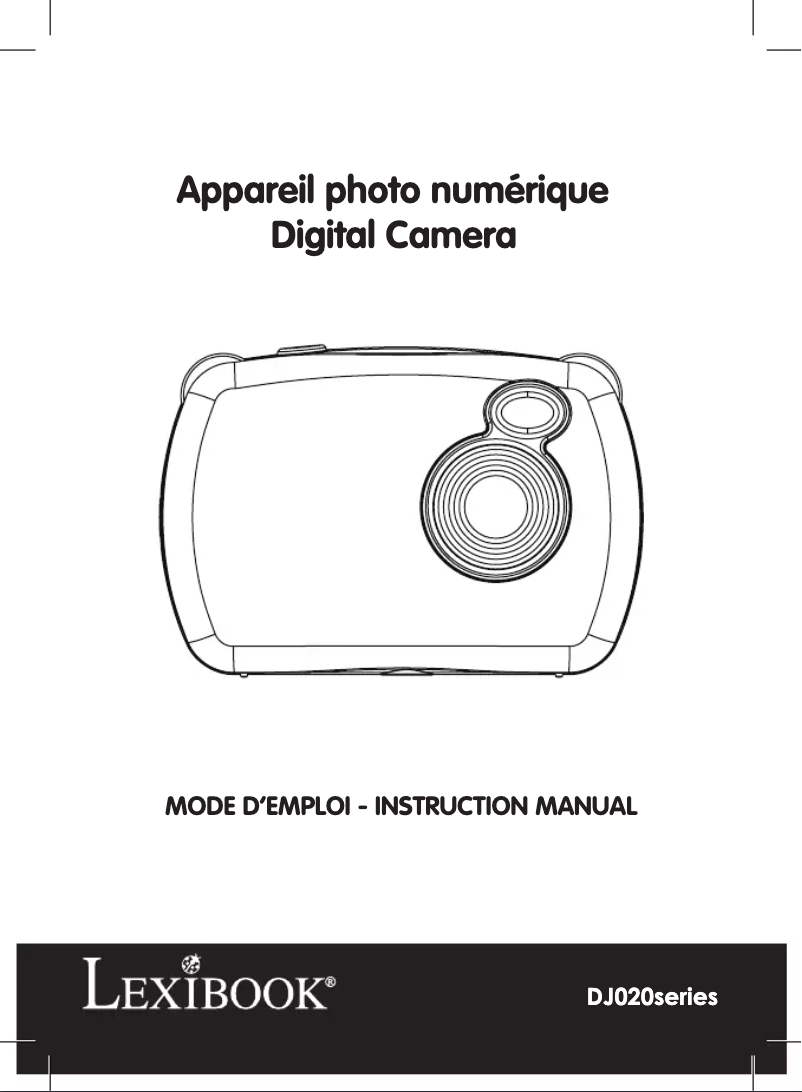 Image de la première page du manuel de l'appareil DJ020BB