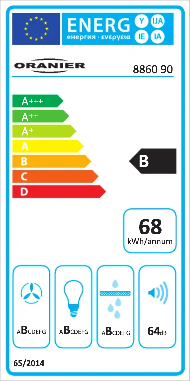 Page 1 de la notice Manuel utilisateur Oranier Tamara 90 E