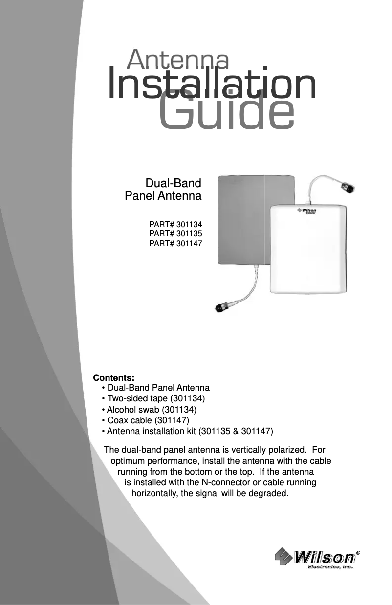 Page 1 de la notice Manuel utilisateur Wilson 301135