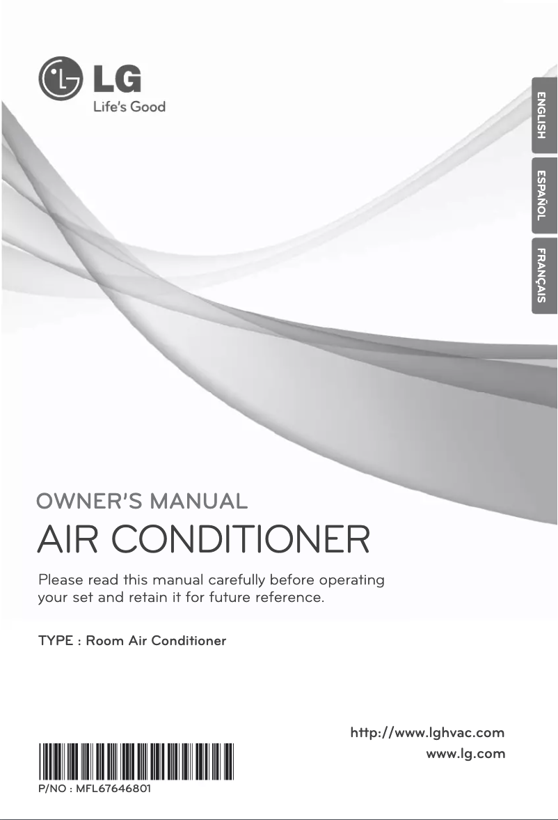 Page 1 de la notice Manuel utilisateur LG LP126HD3B