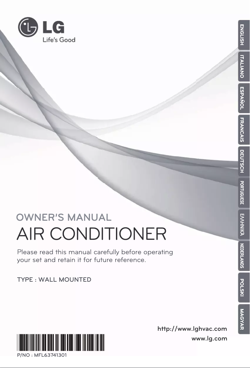 Page 1 de la notice Manuel utilisateur LG CS24AQ