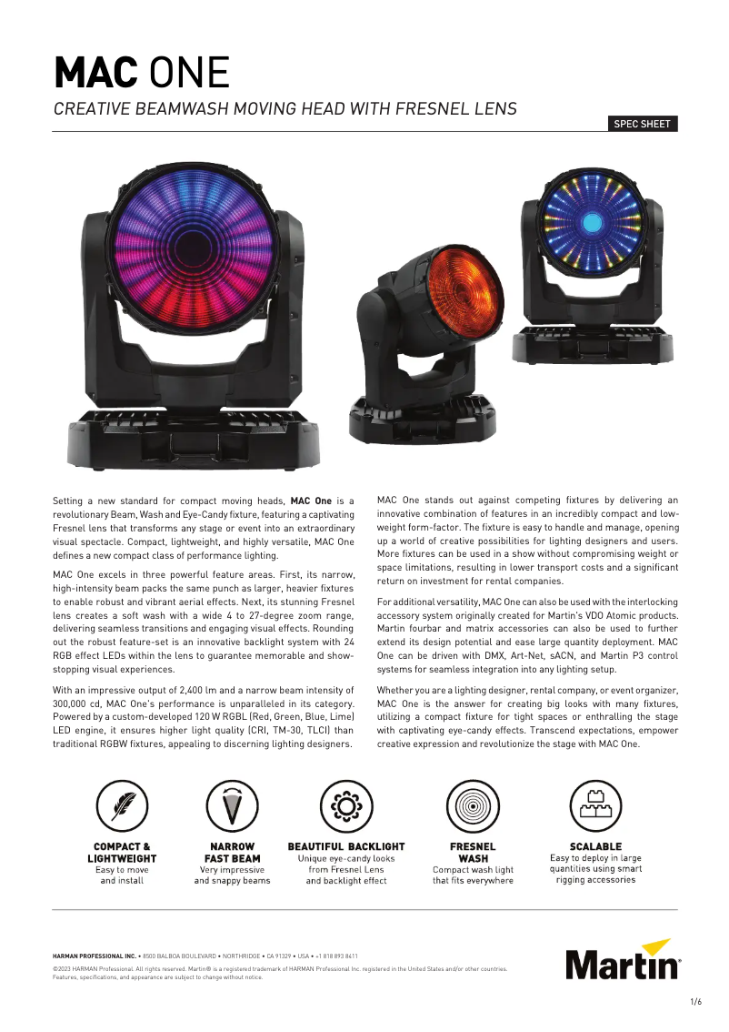 Image de la première page du manuel de l'appareil MAC One