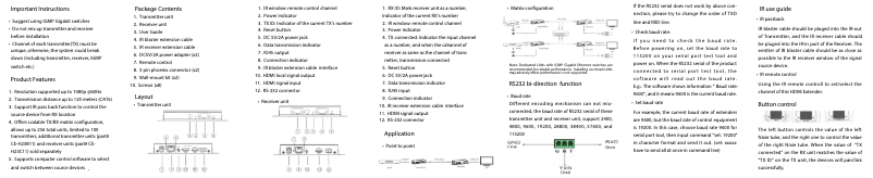 Page n°1 - Manuel utilisateur Siig CE-H23B11-S1