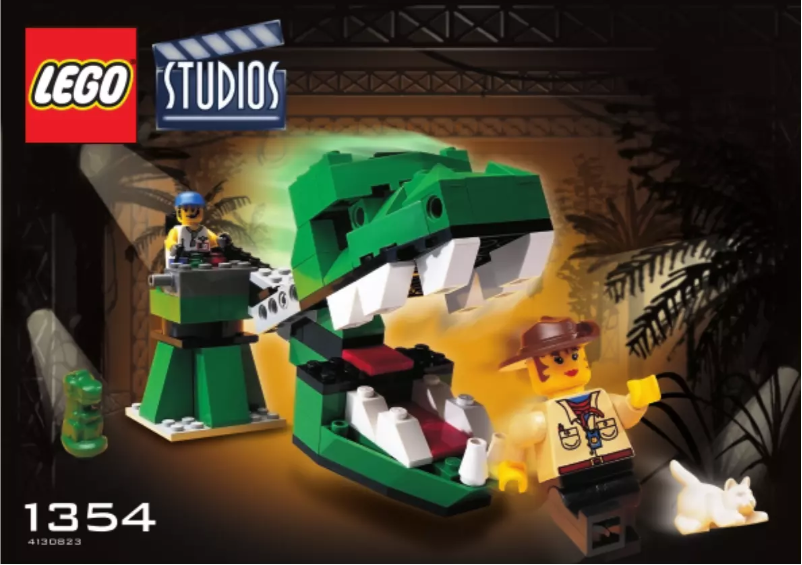 Page 1 de la notice Manuel utilisateur Lego Dino Head Attack 1354