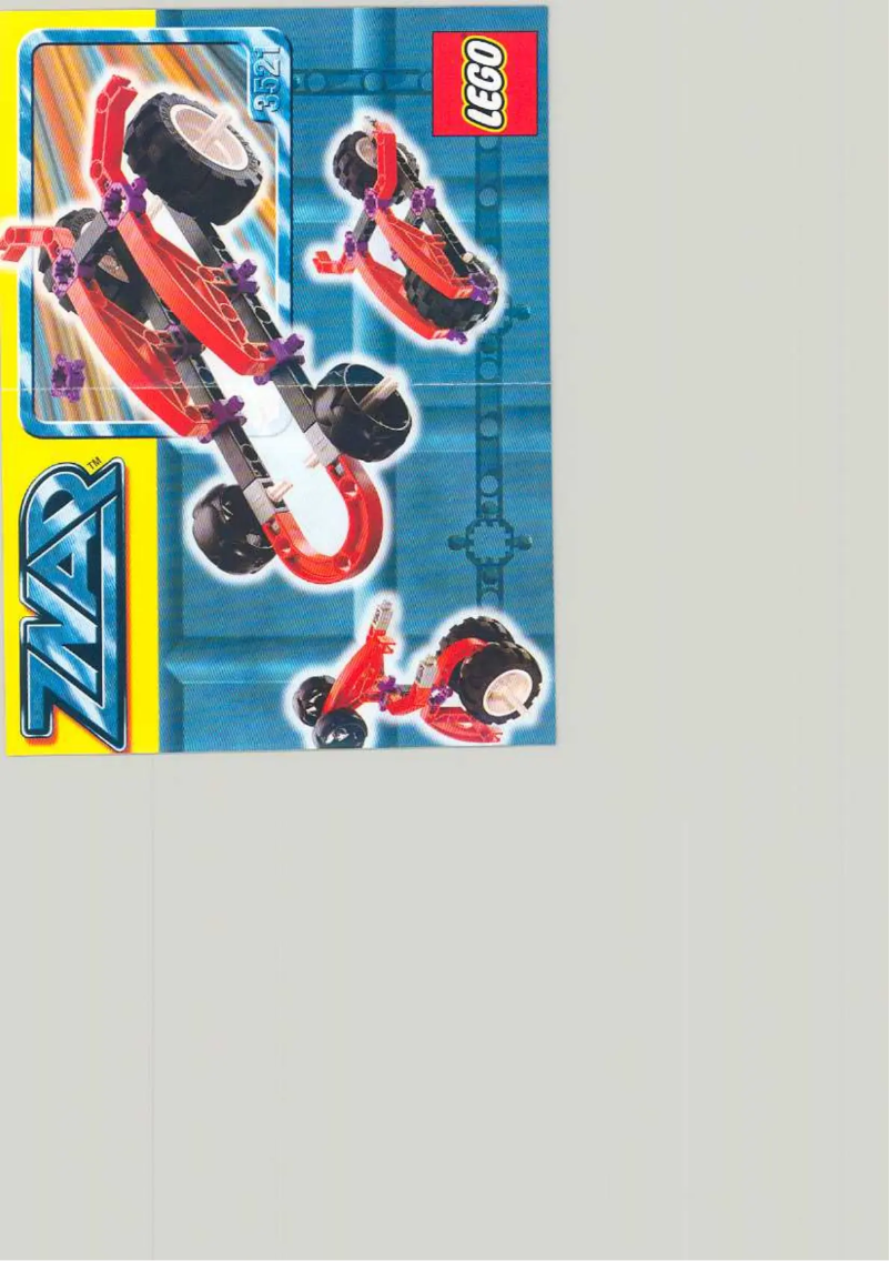 Page 1 de la notice Manuel utilisateur Lego Znap 3521