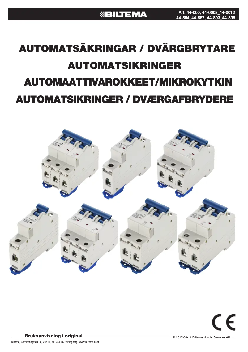 Image de la première page du manuel de l'appareil 44-000