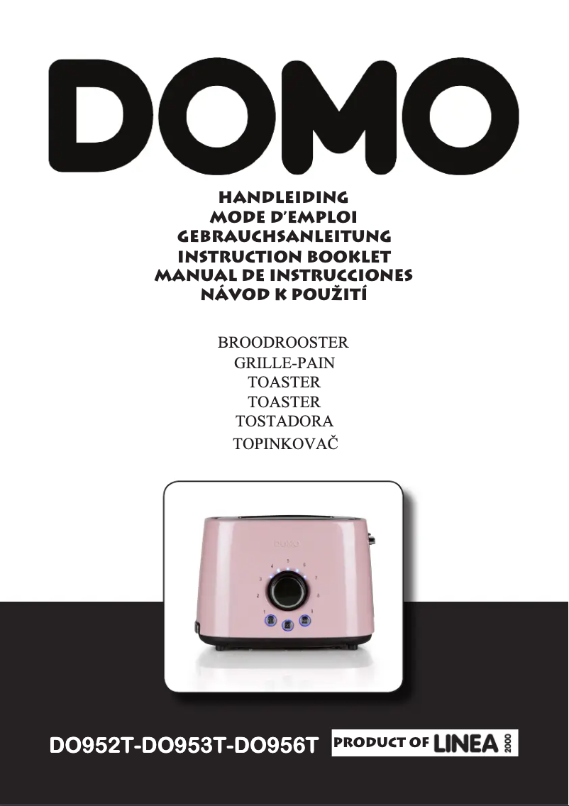 Page 1 de la notice Manuel utilisateur Domo DO953T