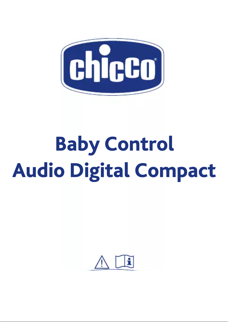 Page 1 de la notice Manuel utilisateur Chicco Baby Control Audio Digital Compact