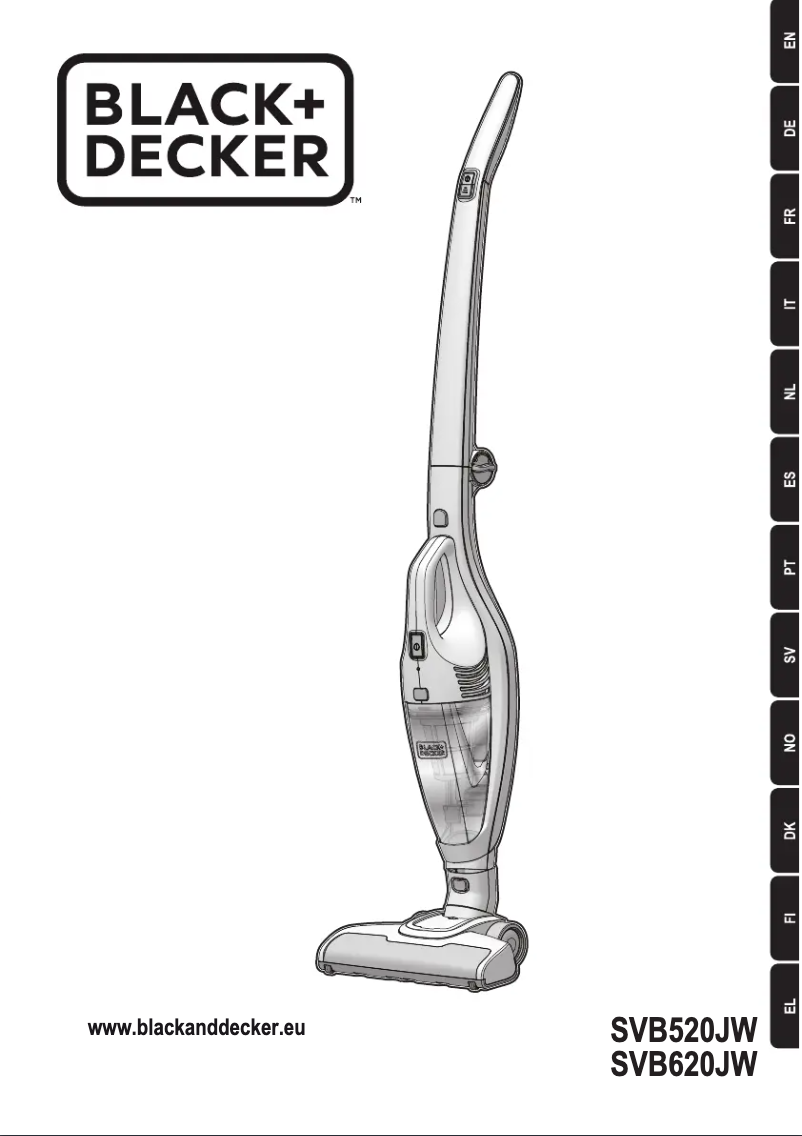 Image de la première page du manuel de l'appareil SVB620JW