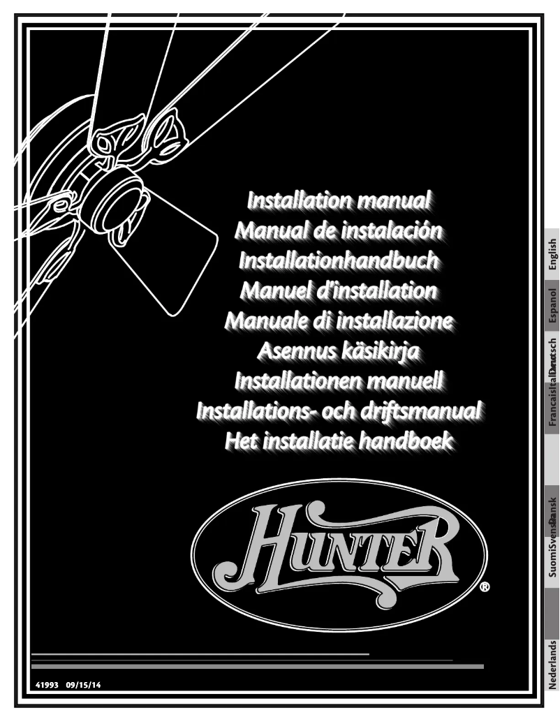 Página 1 del manual Manual de usuario Hunter Caribbean