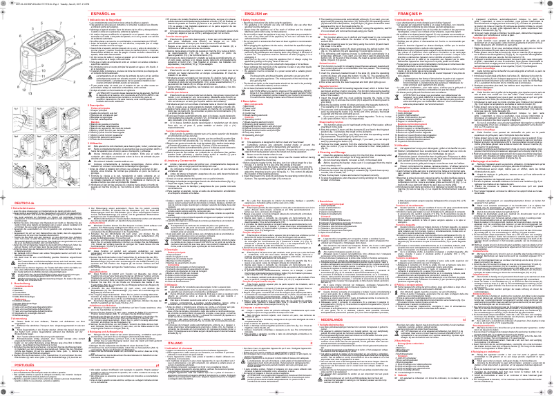 Page n°1 - Manuel utilisateur Solac TC5350