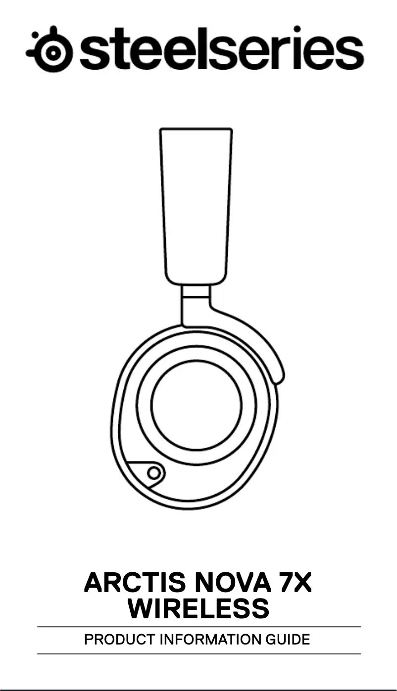 Image de la première page du manuel de l'appareil ARCTIS NOVA 7X