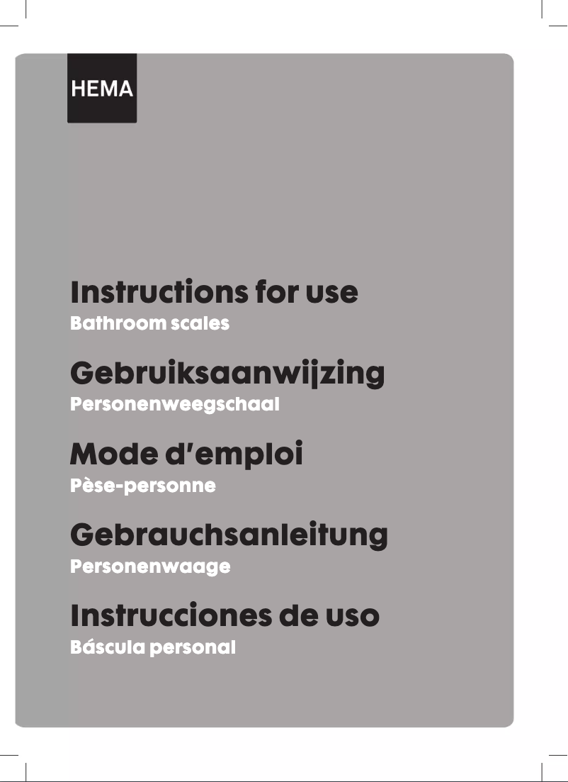 Página 1 del manual Manual de usuario Hema 80.30.1514