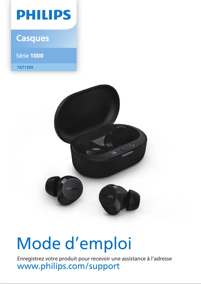 Page n°1 - Manuel utilisateur Philips TAT1209