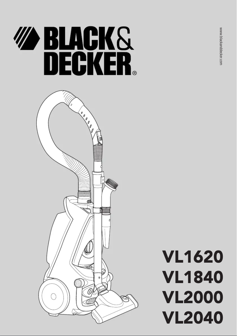 Page 1 de la notice Manuel utilisateur Black & Decker VL1620