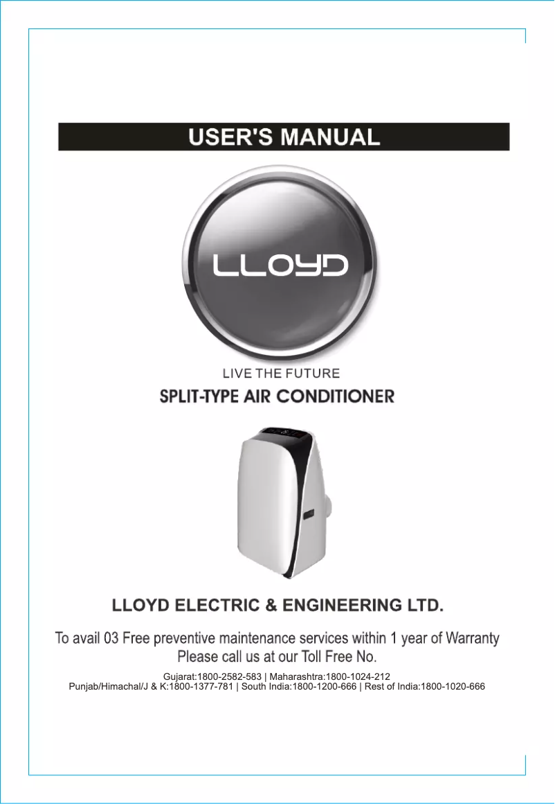 Image de la première page du manuel de l'appareil LP12TN