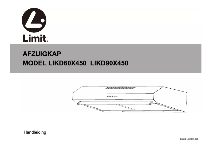 Page n°1 - Manuel utilisateur Limit LIKD90X450