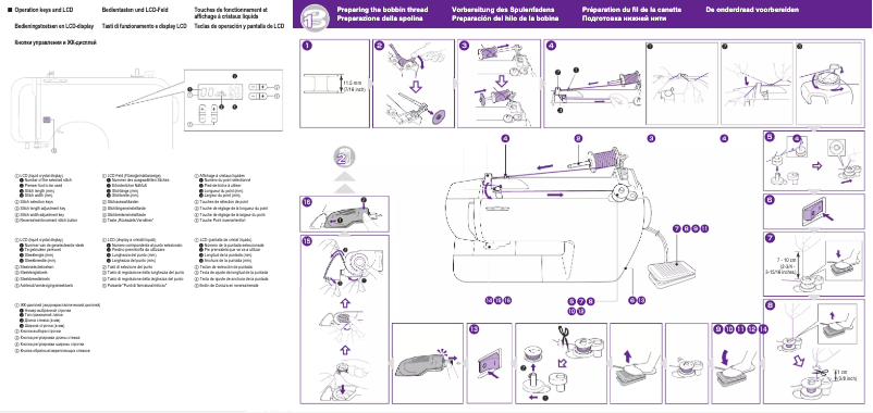 Page n°1 - Manuel utilisateur Brother CS8800PRW