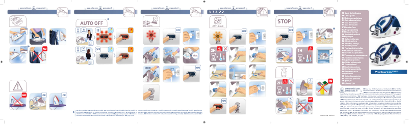 Page n°1 - Manuel utilisateur Tefal Pro Express Control Plus GV8963
