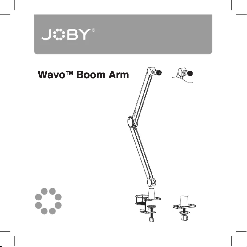 Image de la première page du manuel de l'appareil Wavo Boom Arm