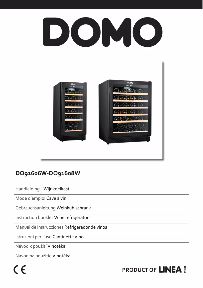 Image de la première page du manuel de l'appareil DO91608W