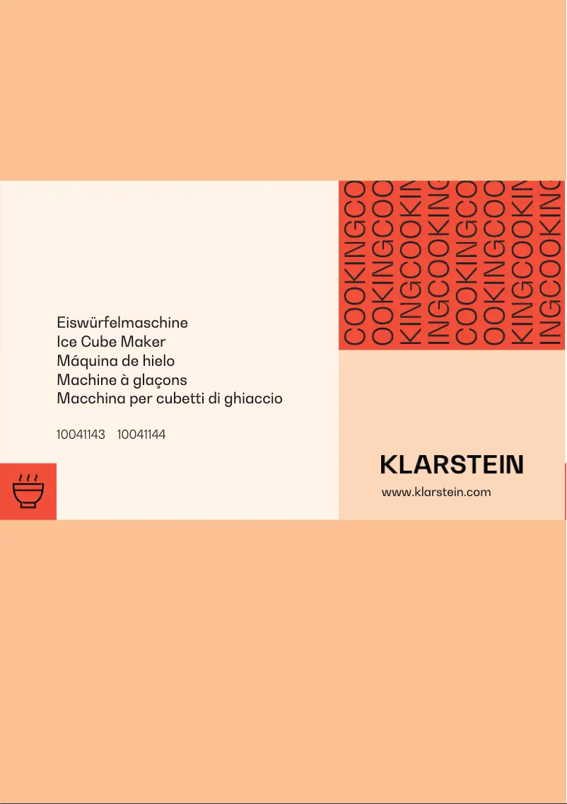 Image de la première page du manuel de l'appareil Chios