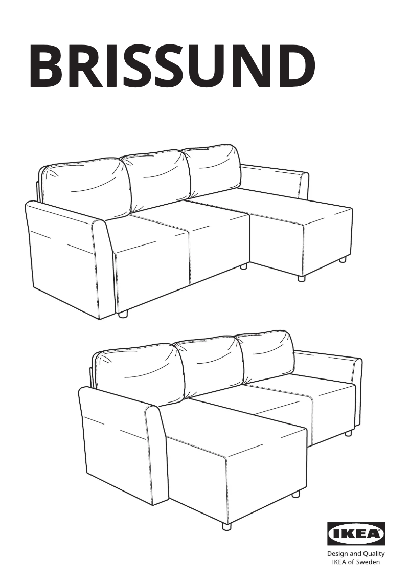 Image de la première page du manuel de l'appareil BRISSUND 905.809.57