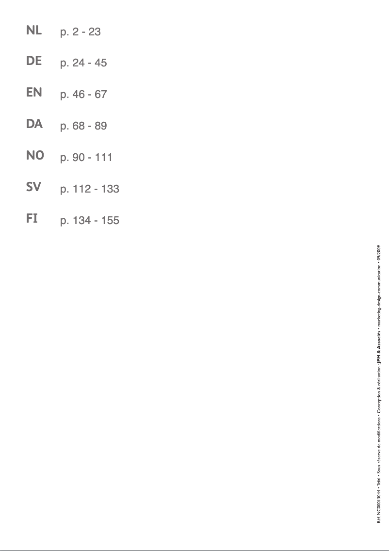 Page n°1 - Manuel utilisateur Tefal Toast'N Egg TT5501