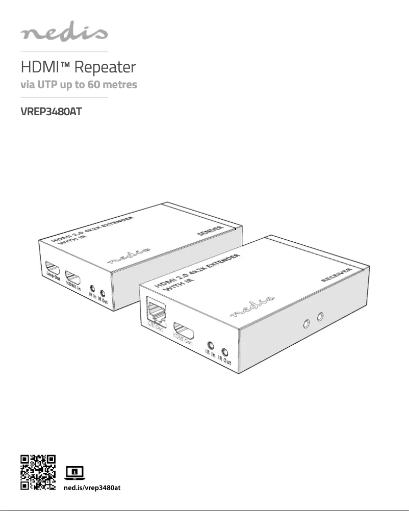 Page n°1 - Manuel utilisateur Nedis VREP3480AT
