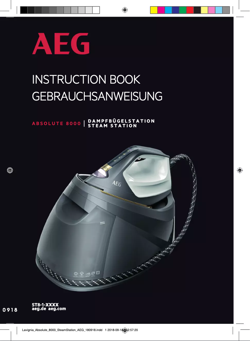 Page 1 de la notice Manuel utilisateur AEG ST8-1-6DBM