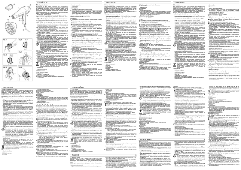 Page 1 de la notice Manuel utilisateur Solac AC Motor