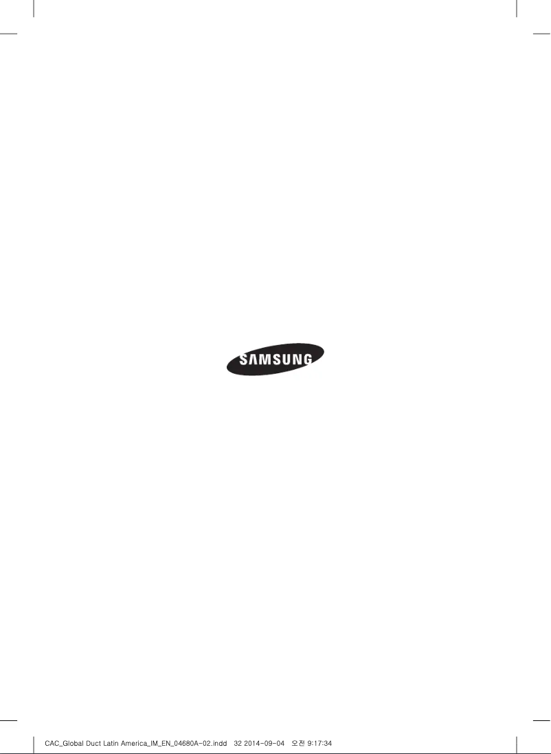 Página 1 del manual Manual de usuario Samsung AC048HCADKH