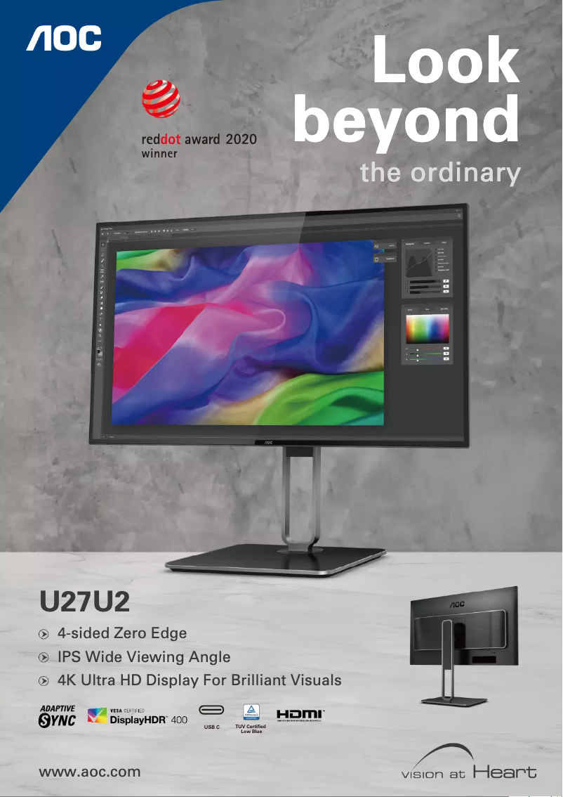 Page n°1 - Catalogue AOC U27U2