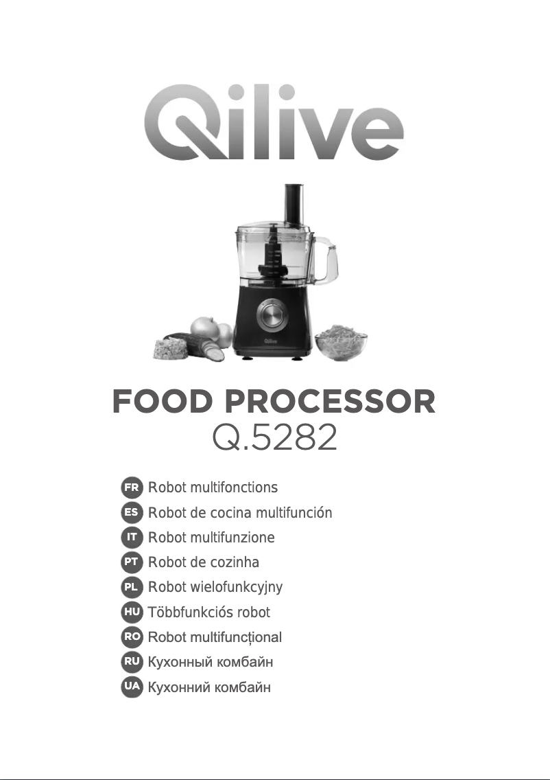 Page 1 de la notice Manuel utilisateur Qilive Q.5282